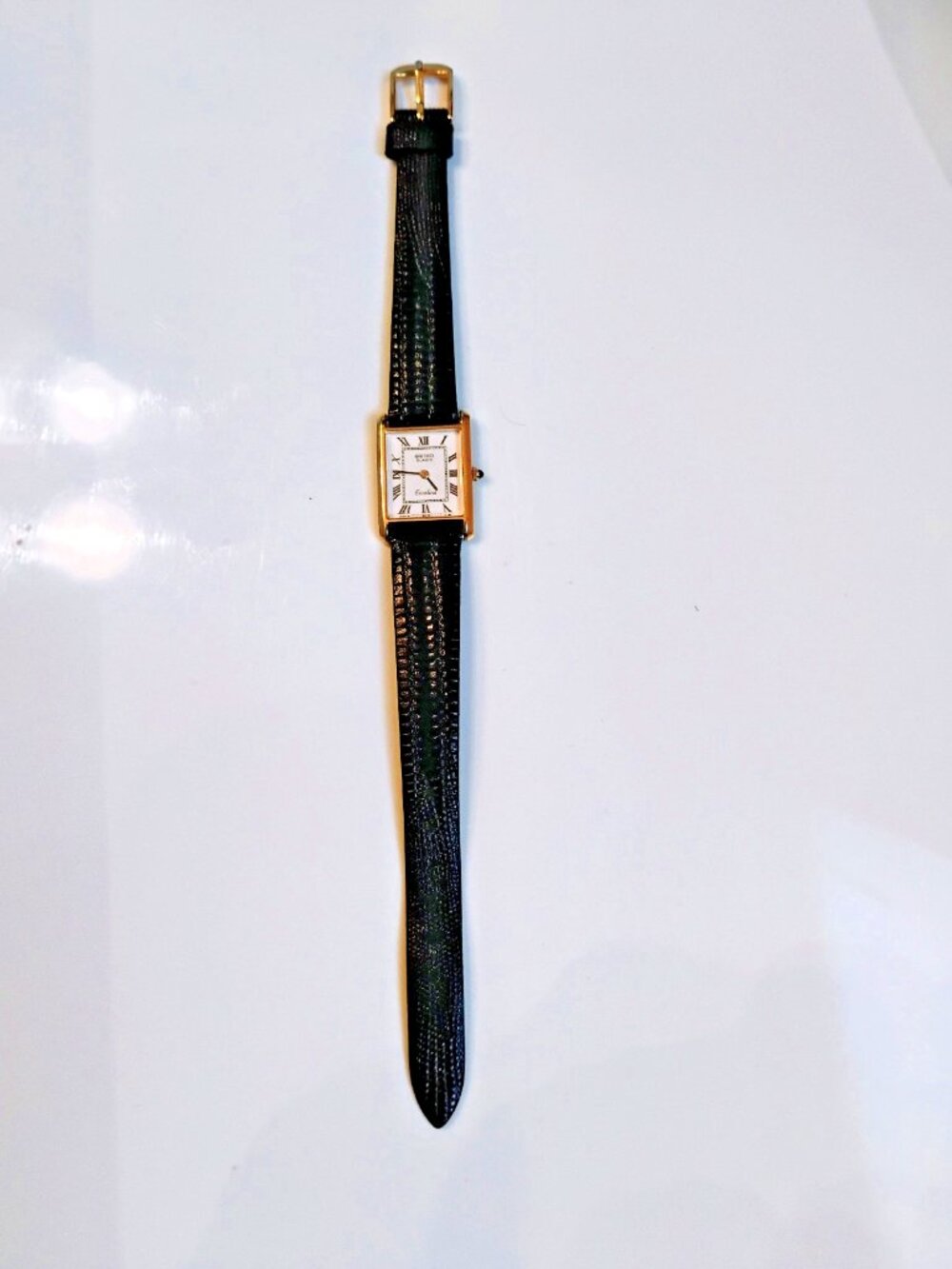 Ladies Seiko Exceline Tank Watch 8420-5540 JAPAN TESTED! New Battery - Picture 3 of 16